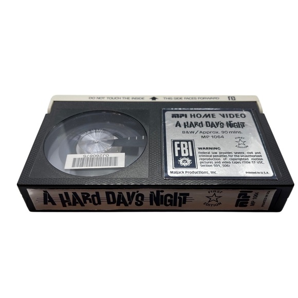 The Beatles “A Hard Days Night” Beta-Max : Clamshell Case: B&W Paul McCartney - Picture 4 of 4